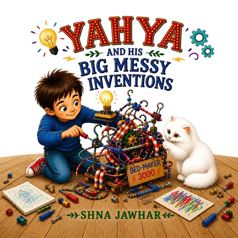 Yahya and His Big Messy Inventions cover